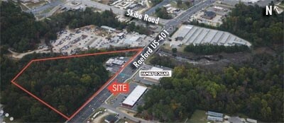 6022 Raeford Rd, Fayetteville, NC à vendre - Aérien - Image 3 de 3