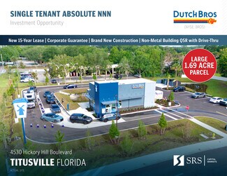 Plus de détails pour 4530 Hickory Hill Blvd, Titusville, FL - Commerce de détail à vendre