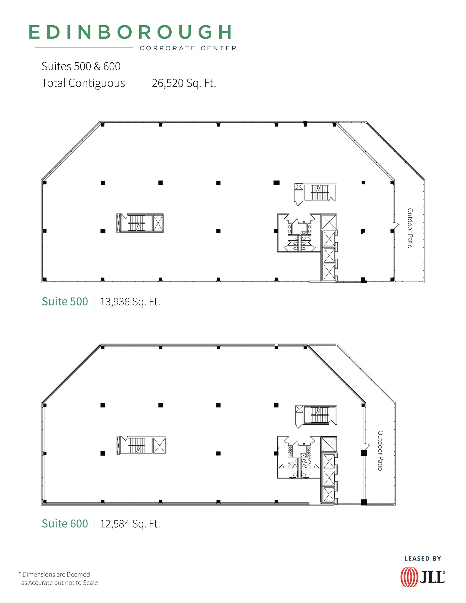 3300 Edinborough Way, Edina, MN à louer Plan d’étage- Image 1 de 2