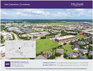 Plus de détails pour Nwc Of University Blvd, Sugar Land, TX - Terrain à louer