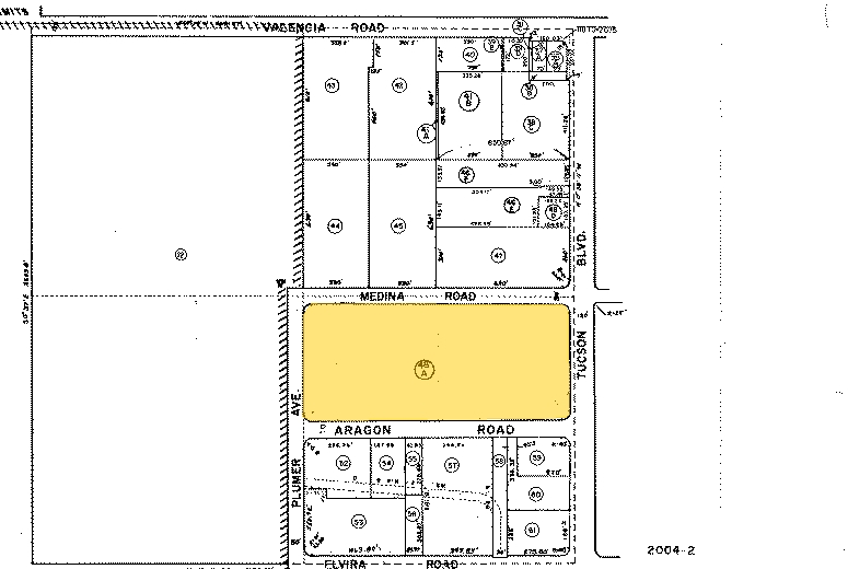 2403 E Aragon Rd, Tucson, AZ à vendre - Plan cadastral - Image 3 de 9