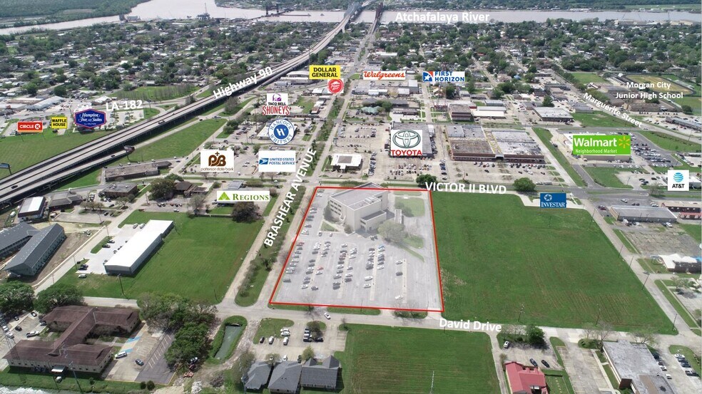 1201 Brashear Ave, Morgan City, LA à vendre - Photo du bâtiment - Image 3 de 9