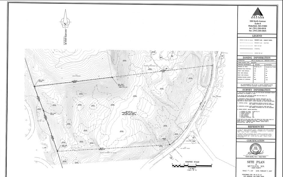 Old Ferry Rd, Methuen, MA à vendre - Plan de site - Image 2 de 5
