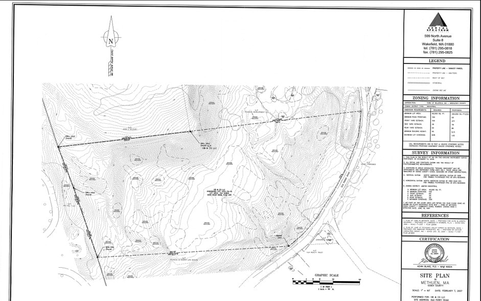 Old Ferry Rd, Methuen, MA for sale - Site Plan - Image 2 of 5