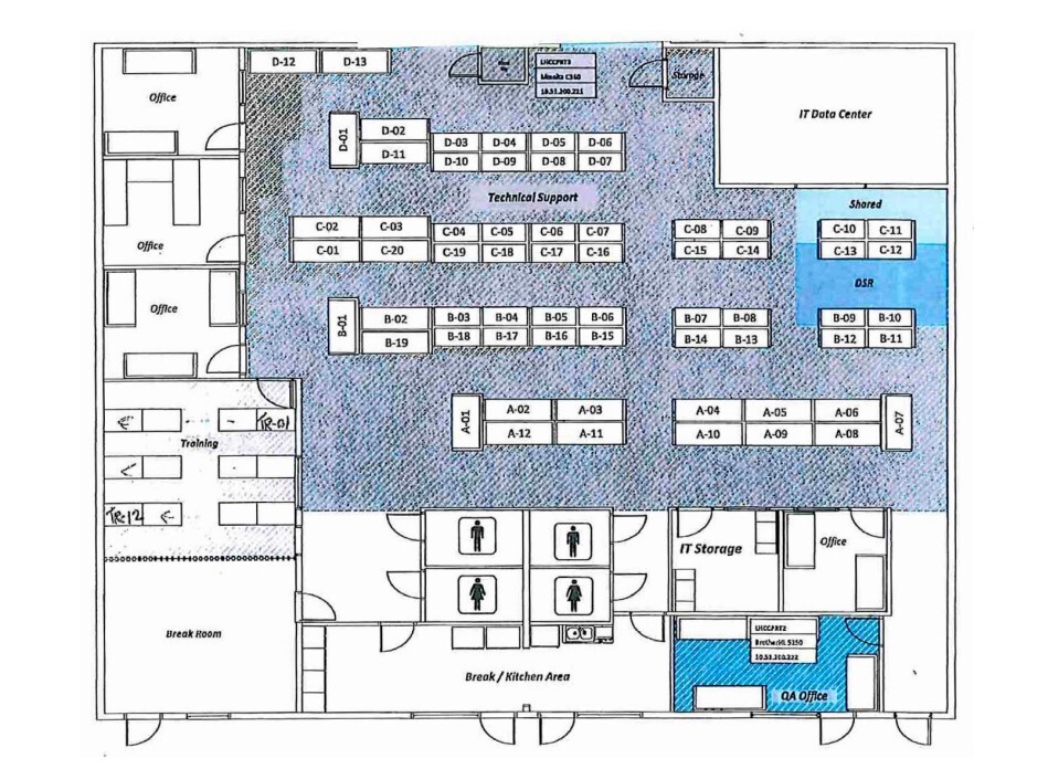 2100 College Dr, Lake Havasu City, AZ 86403 - Unit 130-132A -  - Floor Plan - Image 1 of 1