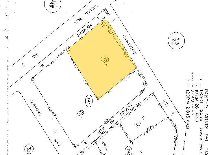 1390 Willow Pass Rd, Concord, CA for lease - Plat Map - Image 2 of 3