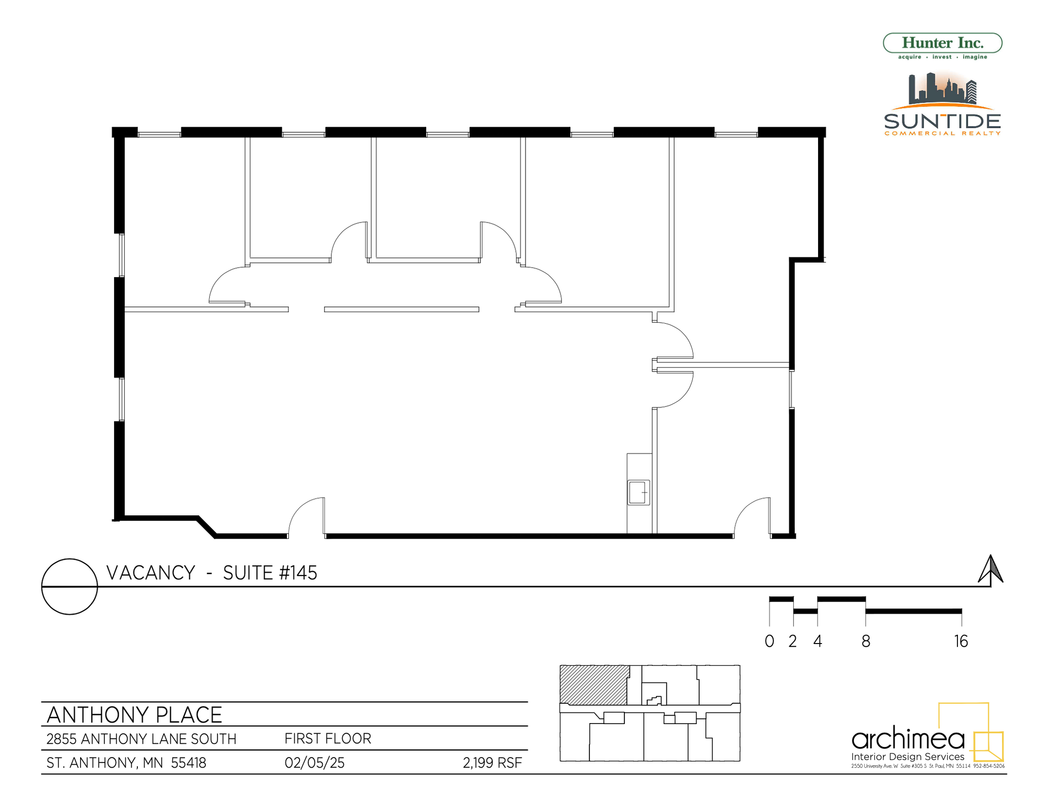 2855 Anthony Ln S, Saint Anthony, MN à louer Plan d’étage- Image 1 de 1