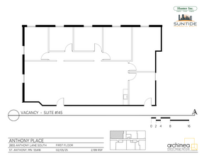 2855 Anthony Ln S, Saint Anthony, MN à louer Plan d’étage- Image 1 de 1