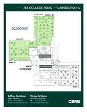 755 College Rd E, Princeton, NJ for lease Site Plan- Image 1 of 2