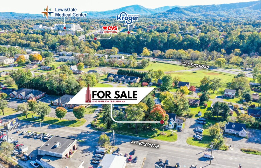 1532 Apperson Dr, Salem, VA à vendre - Photo du bâtiment - Image 3 de 10