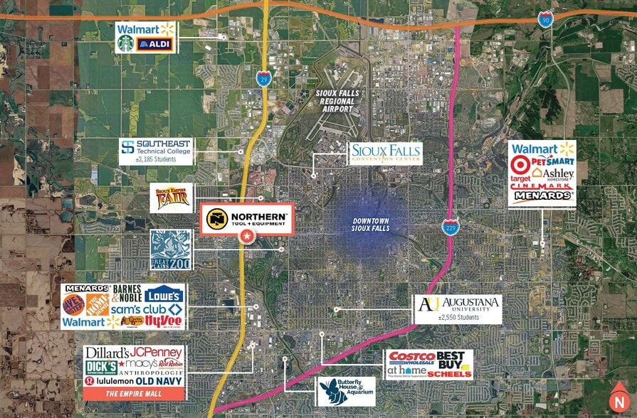 4440 W Crossroads Pl, Sioux Falls, SD à vendre - Photo du bâtiment - Image 2 de 5