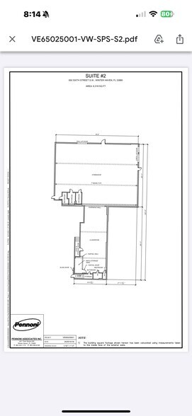 650 6th St SW, Winter Haven, FL à louer - Plan d’étage - Image 3 de 24