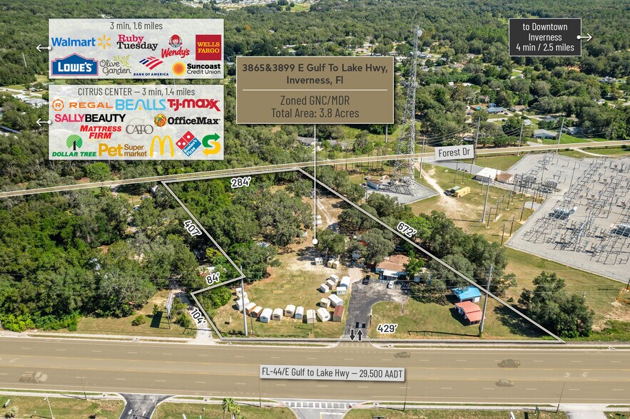 3865 E Gulf To Lake Hwy, Inverness, FL à vendre - Photo du bâtiment - Image 3 de 26