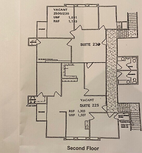 2500 Old Crow Canyon Rd, San Ramon, CA à louer - Plan d’étage - Image 2 de 4