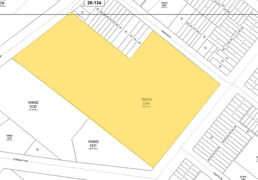 3800 Frankford Ave, Philadelphia, PA à vendre - Plan cadastral - Image 1 de 7