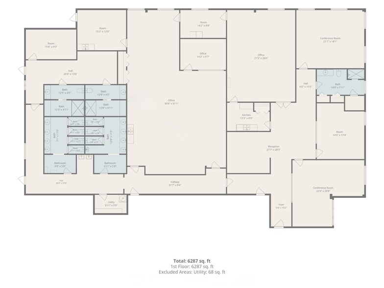 3320 Perimeter Hill Dr, Nashville, TN for lease - Floor Plan - Image 2 of 23
