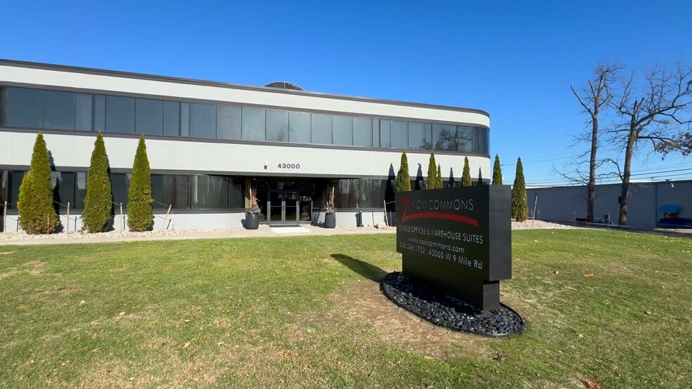 43000 W 9 Mile Rd, Novi, MI for lease - Commercial Listing Video - Image 2 of 17