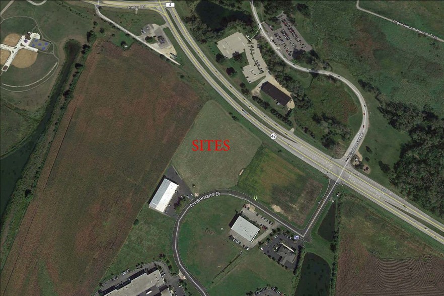 Rt 47, Sugar Grove, IL for sale - Aerial - Image 1 of 2