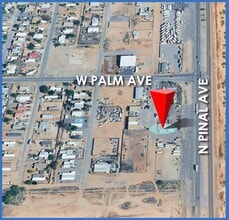 5670 N Pinal Ave, Casa Grande, AZ - Aérien  Vue de la carte