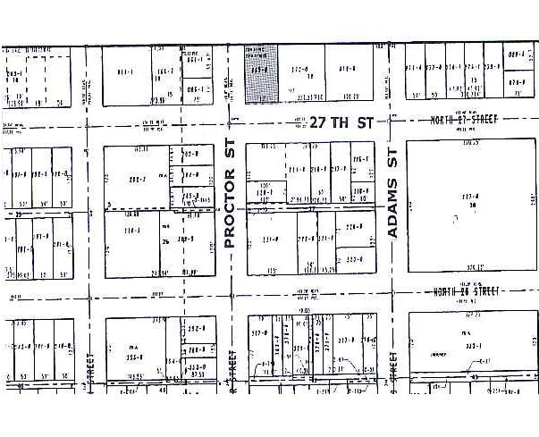 2707 N Proctor St, Tacoma, WA for lease - Plat Map - Image 2 of 3