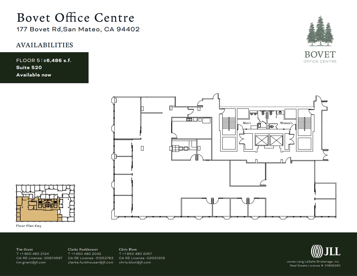 155 Bovet Rd, San Mateo, CA for lease Floor Plan- Image 1 of 1