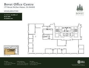 155 Bovet Rd, San Mateo, CA for lease Floor Plan- Image 1 of 1