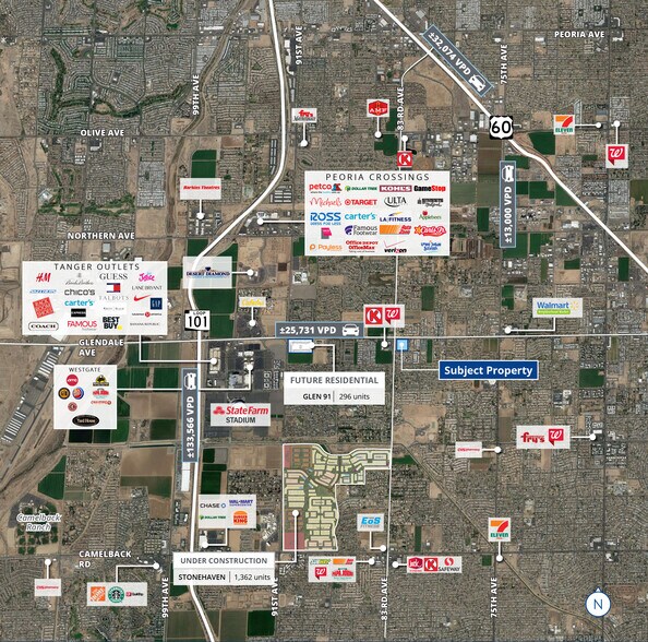 6981 N 83rd Ave, Glendale, AZ for sale - Aerial - Image 3 of 3