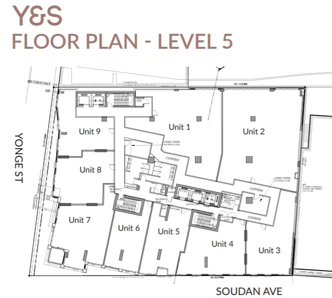 2161 Yonge St, Toronto, ON M4S 3A6 - Unit 503 -  - Floor Plan - Image 1 of 1