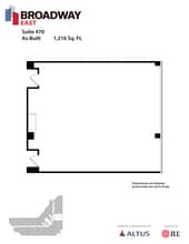 3433 NE Broadway St, Minneapolis, MN for lease Floor Plan- Image 1 of 1