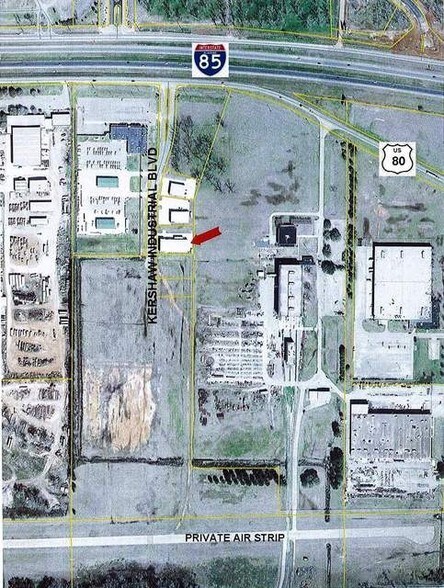 285 Kershaw Industrial Blvd, Montgomery, AL à vendre - Aérien - Image 3 de 19