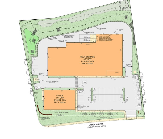 29-49 James St, Worcester, MA à louer - Photo du bâtiment - Image 3 de 4