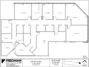 300 Galleria Officentre, Southfield, MI for lease Floor Plan- Image 1 of 2