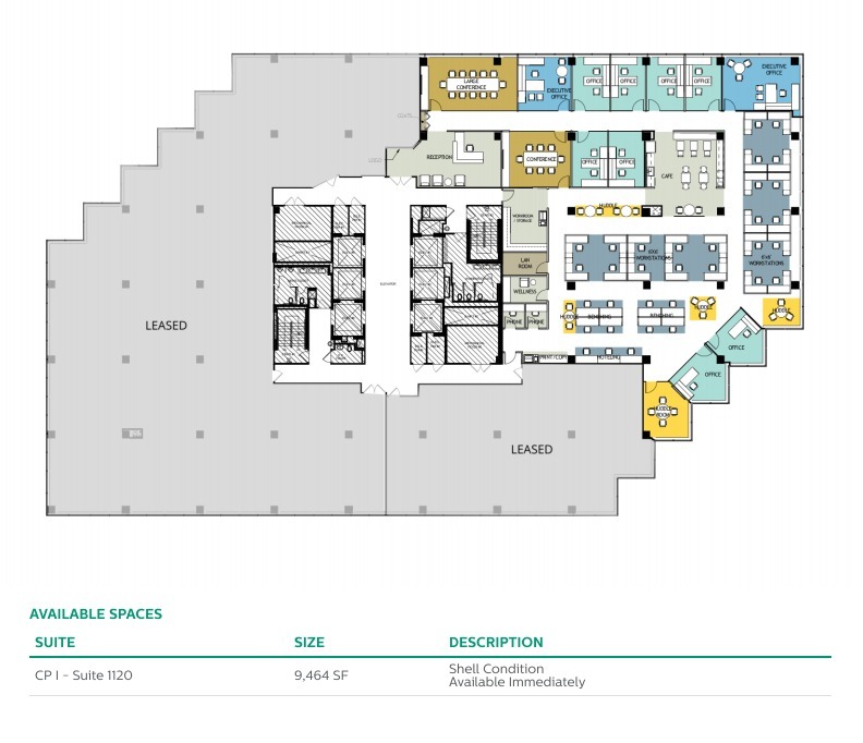 2111 Wilson Blvd, Arlington, VA à louer Plan d  tage- Image 1 de 1