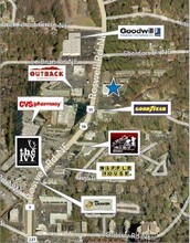 3867 Roswell Rd NE, Atlanta, GA - AÉRIEN  Vue de la carte