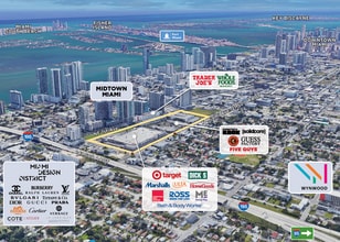 3401 N Miami Ave, Miami, FL - AERIAL  map view