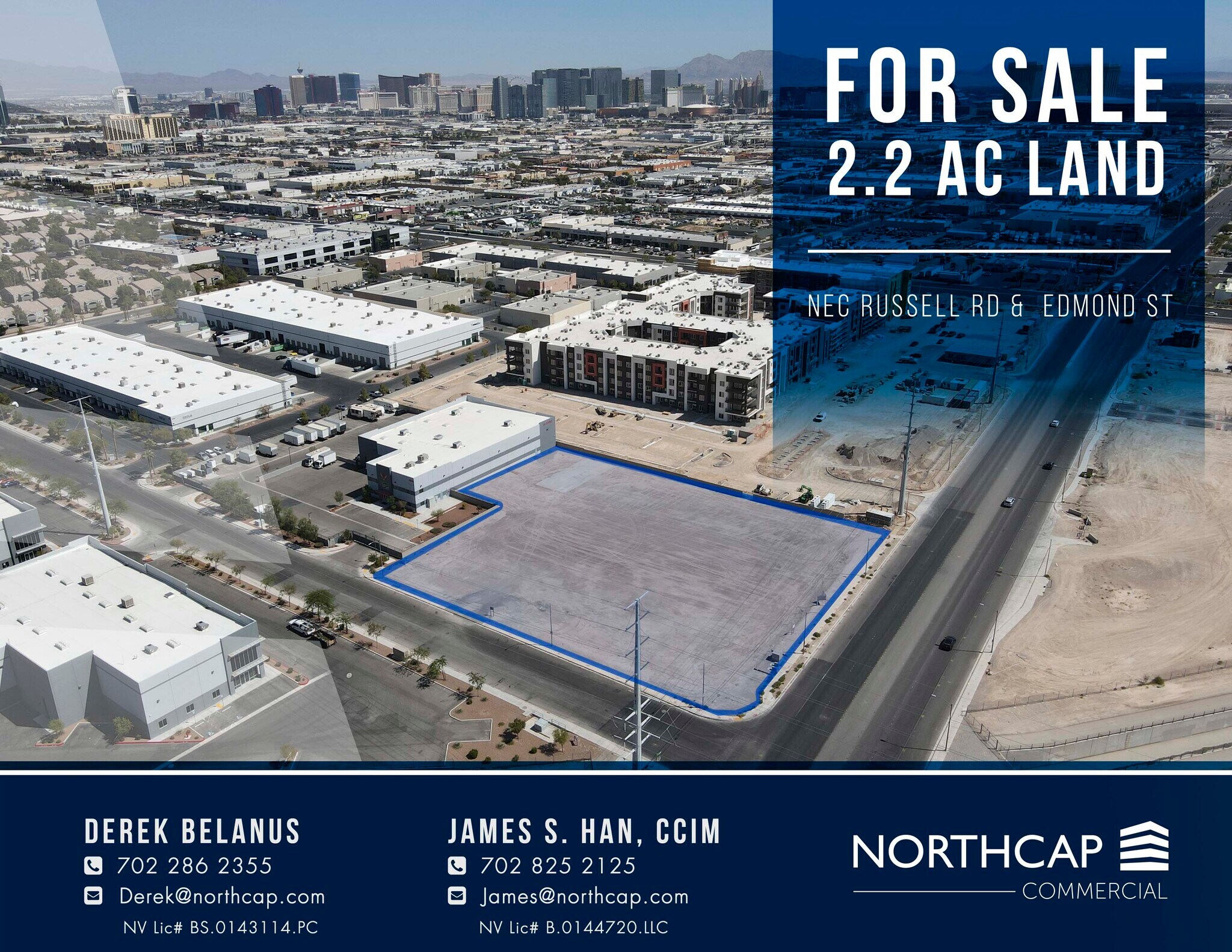 5640 Edmond St, Las Vegas, NV à vendre Photo du bâtiment- Image 1 de 8