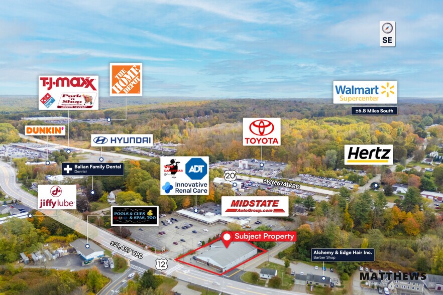 773 Southbridge St, Auburn, MA à vendre - Photo du bâtiment - Image 3 de 4