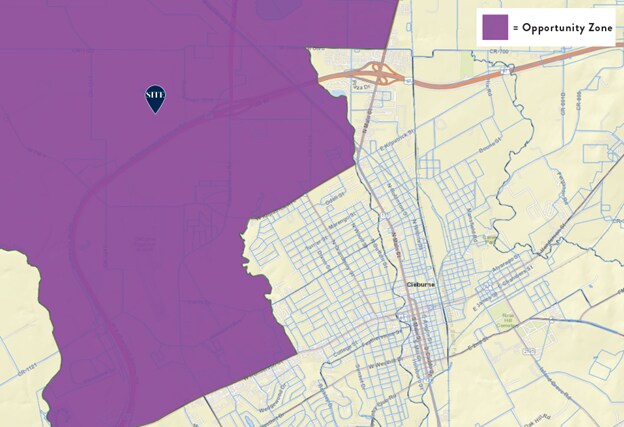 NW Corner of Chisolm & Hwy 67, Cleburne, TX à vendre - Aérien - Image 3 de 7