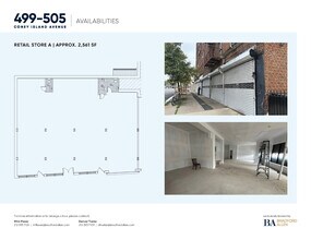 499-505 Coney Island Ave, Brooklyn, NY for lease Floor Plan- Image 1 of 3