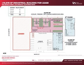 564 S Mateo St, Los Angeles, CA for lease Site Plan- Image 2 of 2