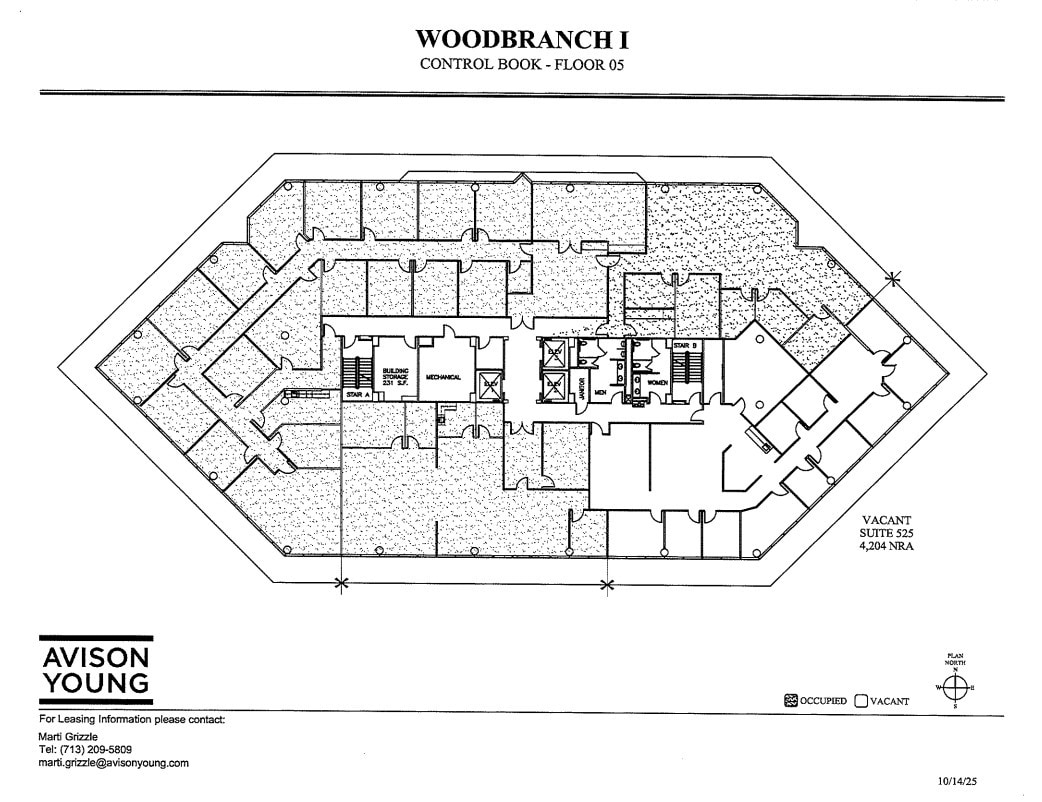 12121 Wickchester Ln, Houston, TX for lease Floor Plan- Image 1 of 1