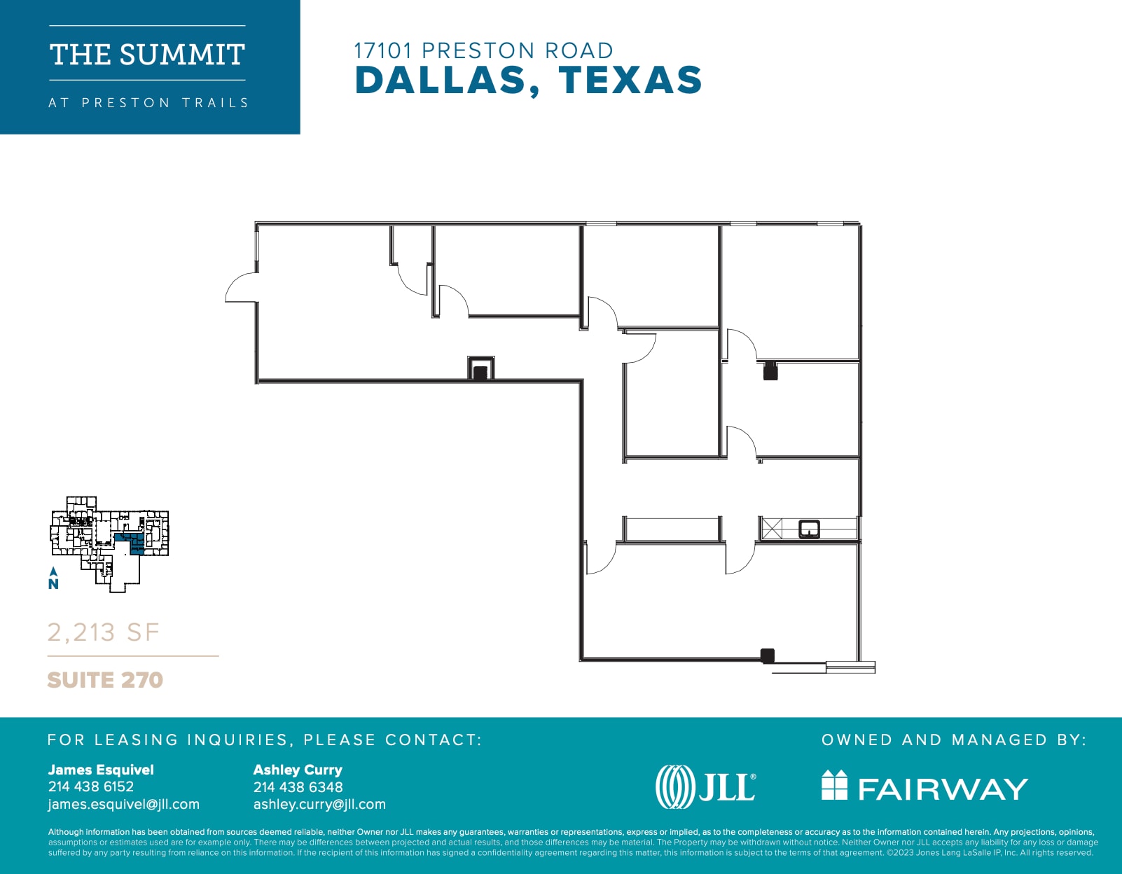 17101 Preston Rd, Dallas, TX à louer Plan d’étage- Image 1 de 1