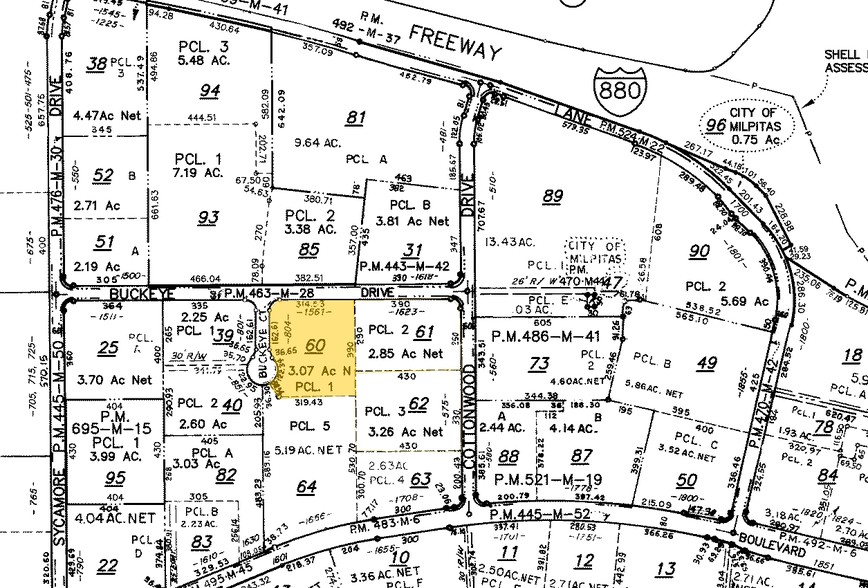 1561 Buckeye Dr, Milpitas, CA à louer - Plan cadastral - Image 2 de 18