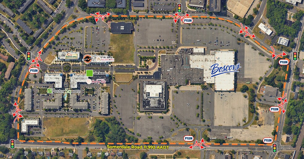 1285 Echelon Mall, Voorhees, NJ à louer - Photo du bâtiment - Image 2 de 10