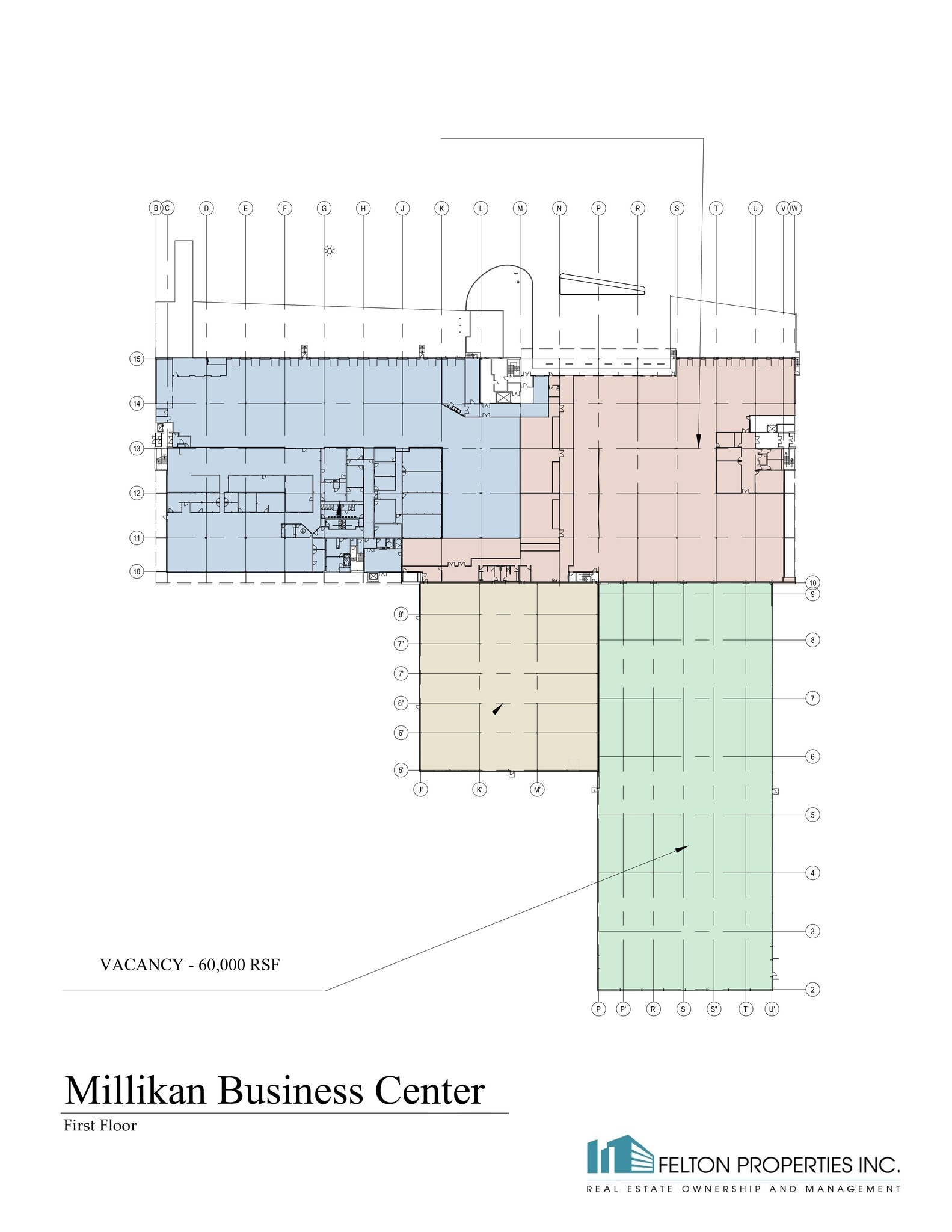 14523 SW Millikan Way, Beaverton, OR for lease Floor Plan- Image 1 of 1