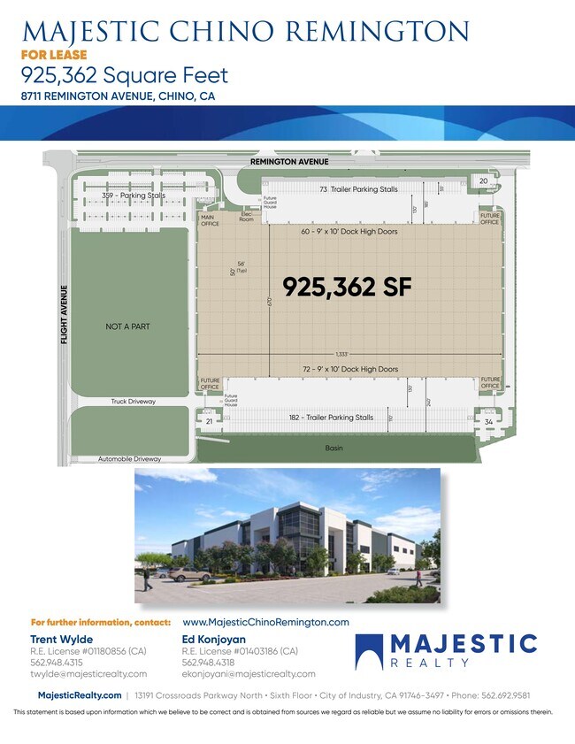 More details for 8711 Remington Ave, Chino, CA - Industrial for Lease
