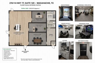Plus de détails pour 2761 N Hwy 77, Waxahachie, TX - Commerce de détail à louer
