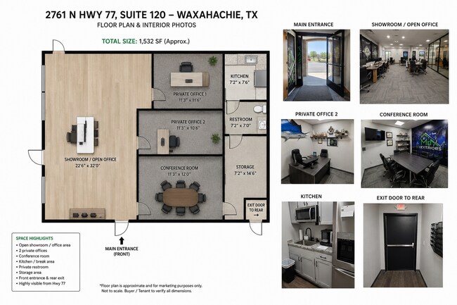 More details for 2761 N Hwy 77, Waxahachie, TX - Office/Retail for Lease