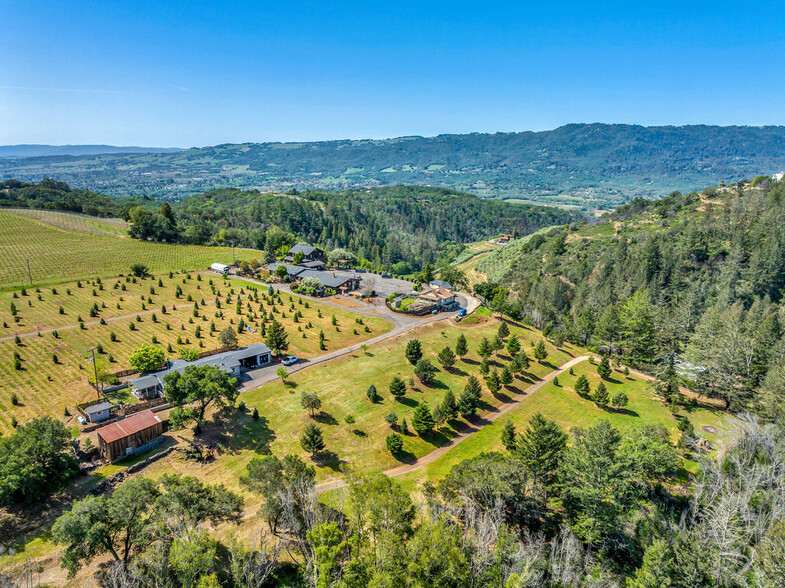 1550 Moon Mountain Rd, Sonoma, CA à vendre - Aérien - Image 1 de 1