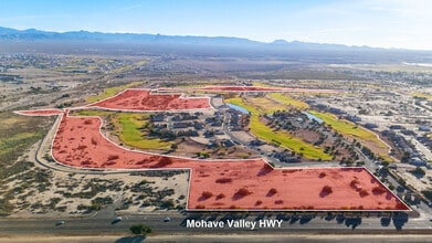 1 Paseo El Rio, Mohave Valley, AZ - AERIAL  map view